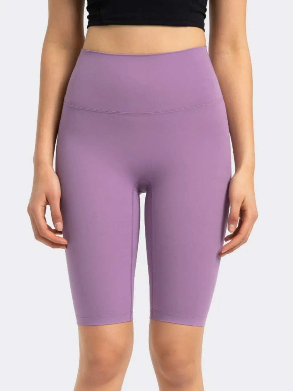 High Rise Wide Waistband Active Shorts, image 26