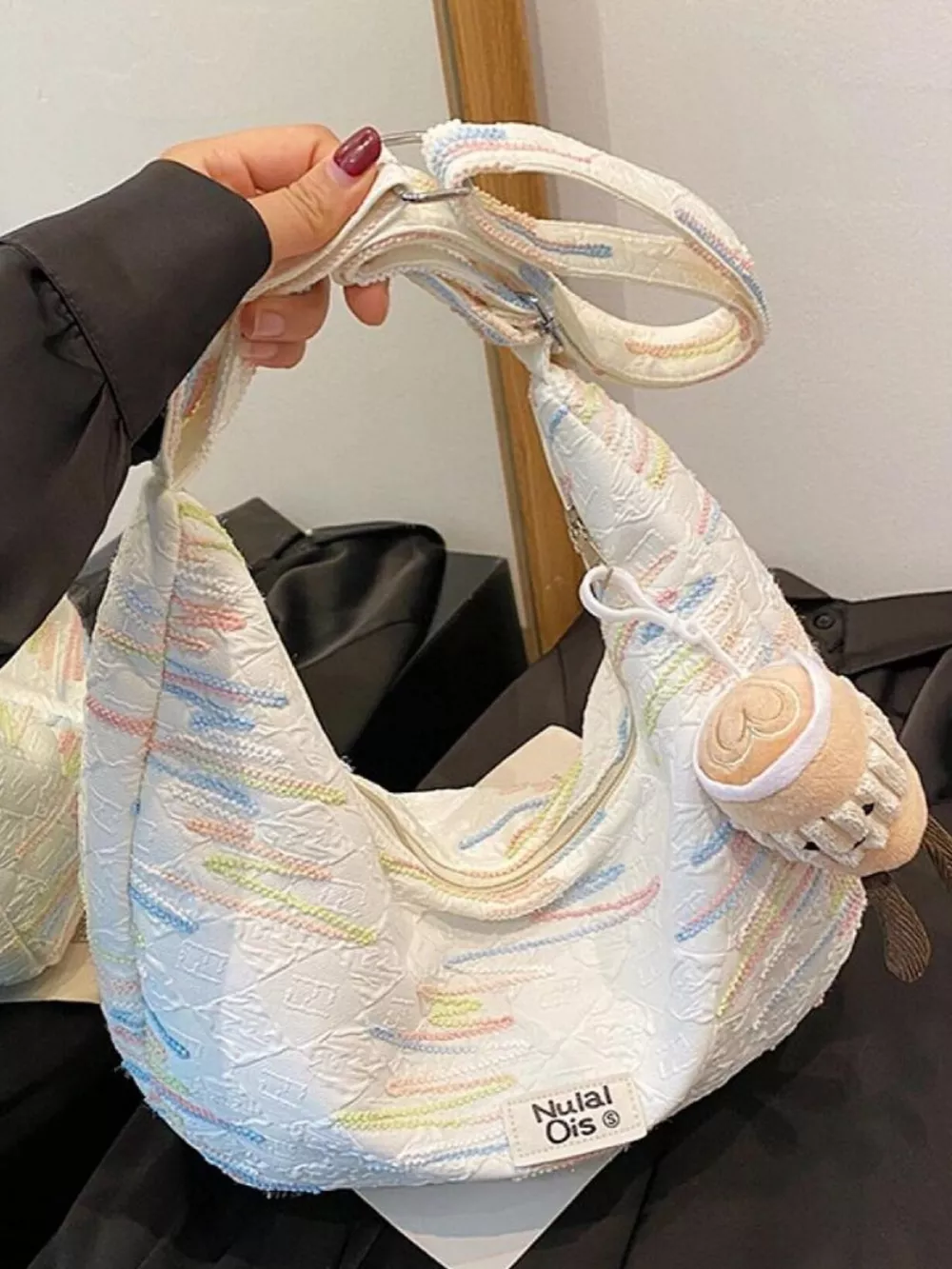 Cartoon Charm Crossbody Bag, image 5