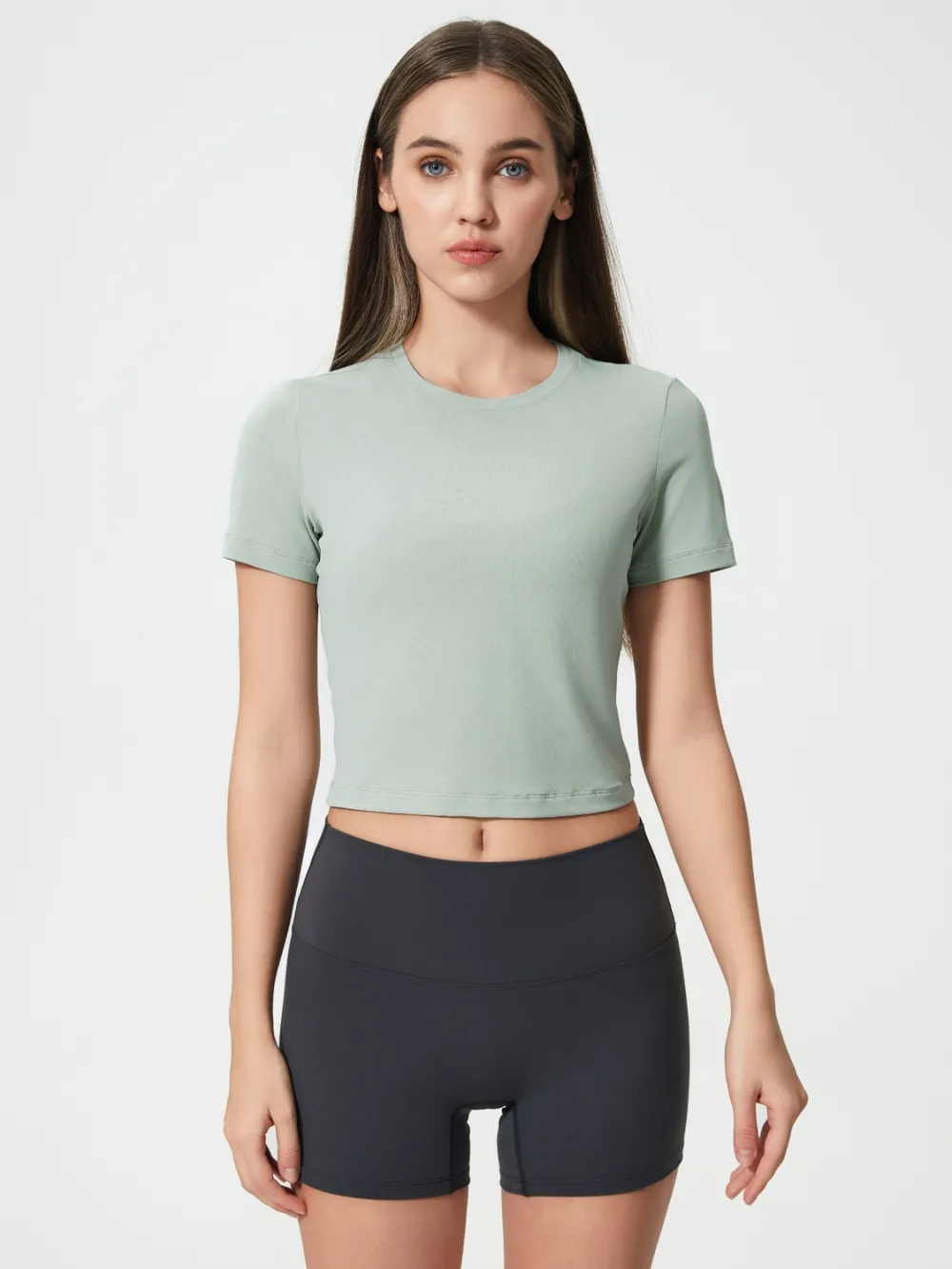 Round Neck Short Sleeve Active T-Shirt, image 6