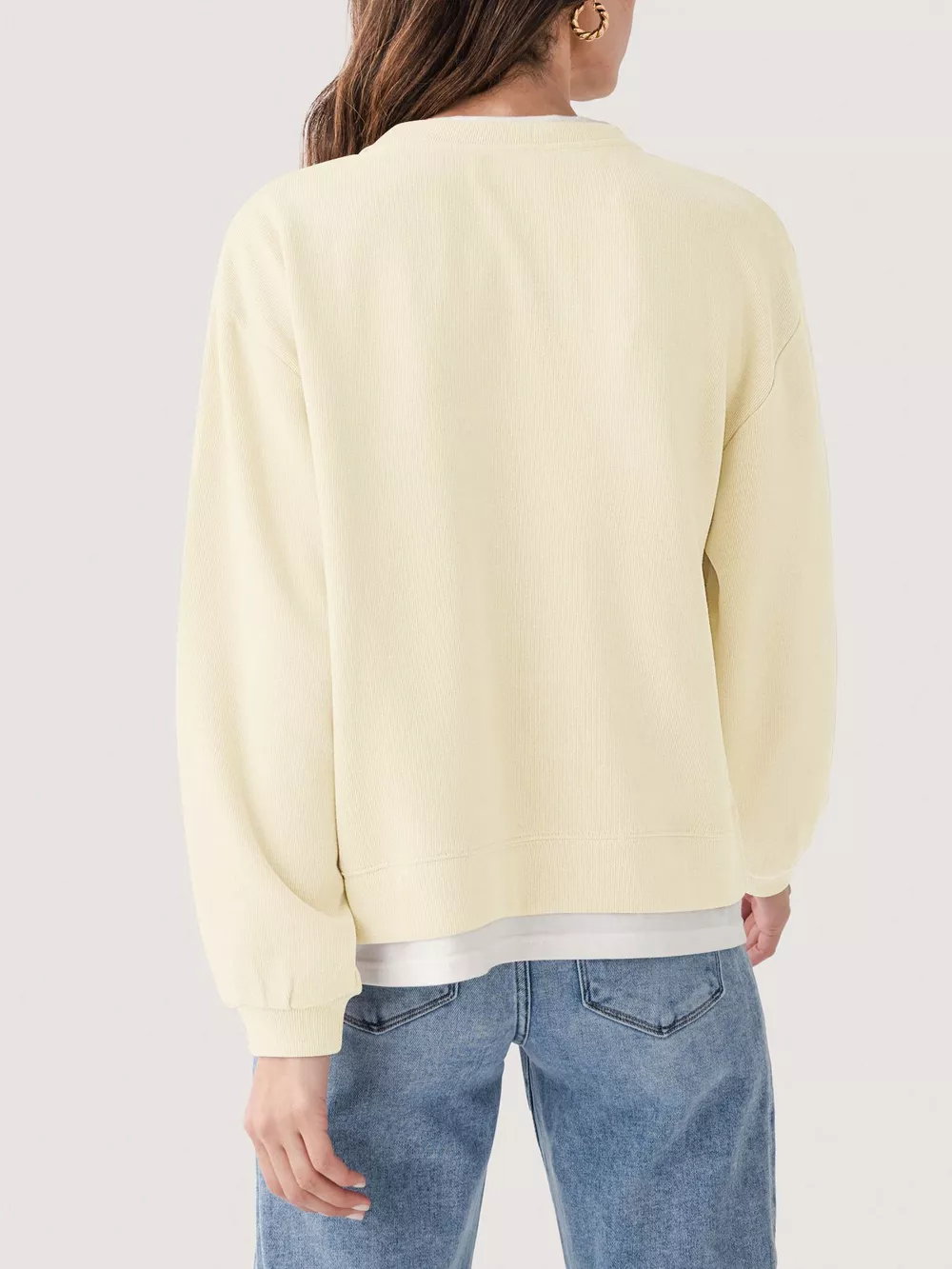 Oversized Crew Neck Sweatshirt, image 15