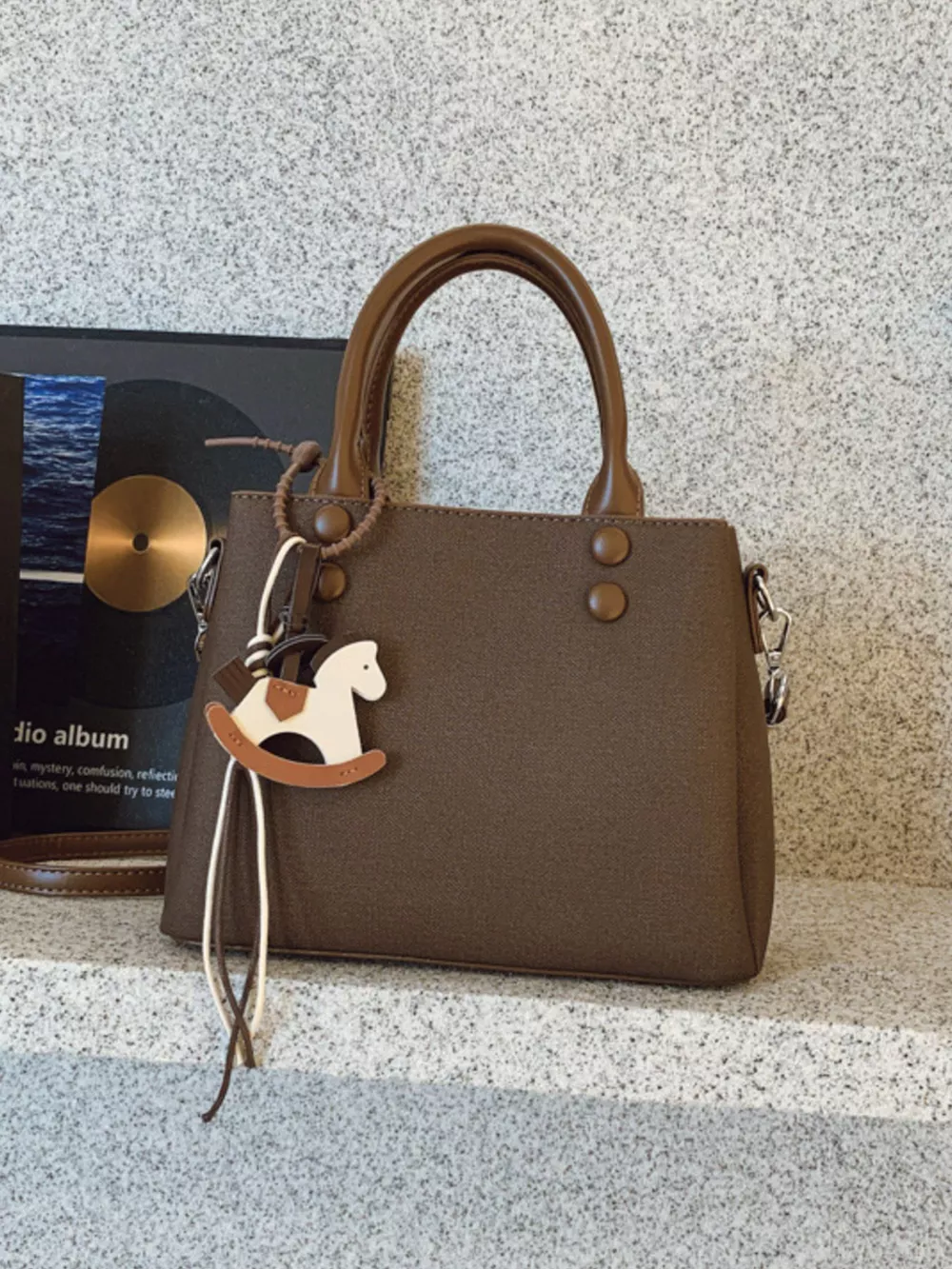 Top Handle Crossbody Bag, image 2