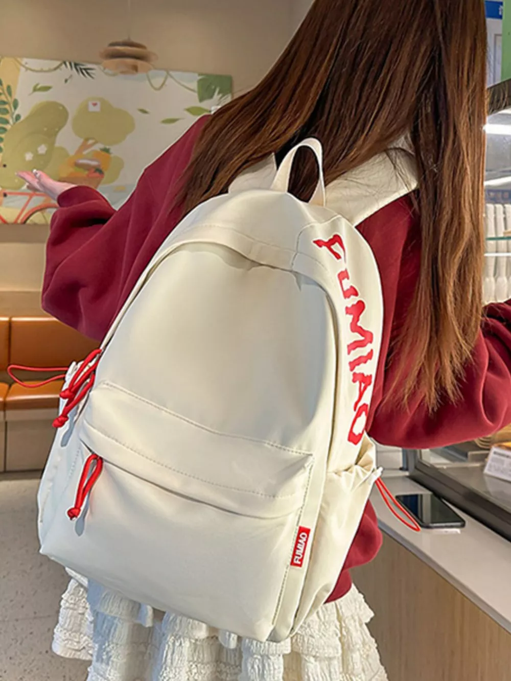Casual Style Lightweight Backpack Bag, image 4