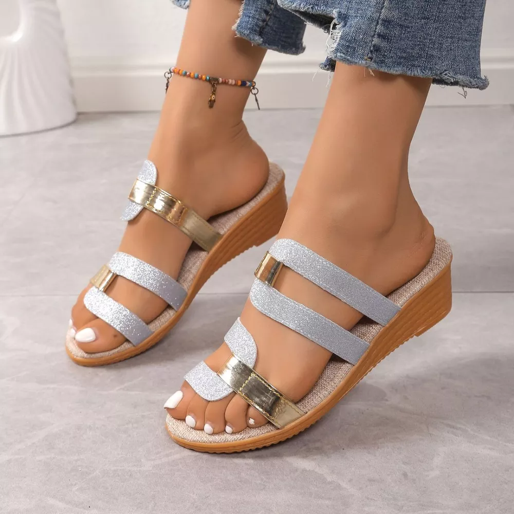 Open Toe Wedge Sandals, image 16