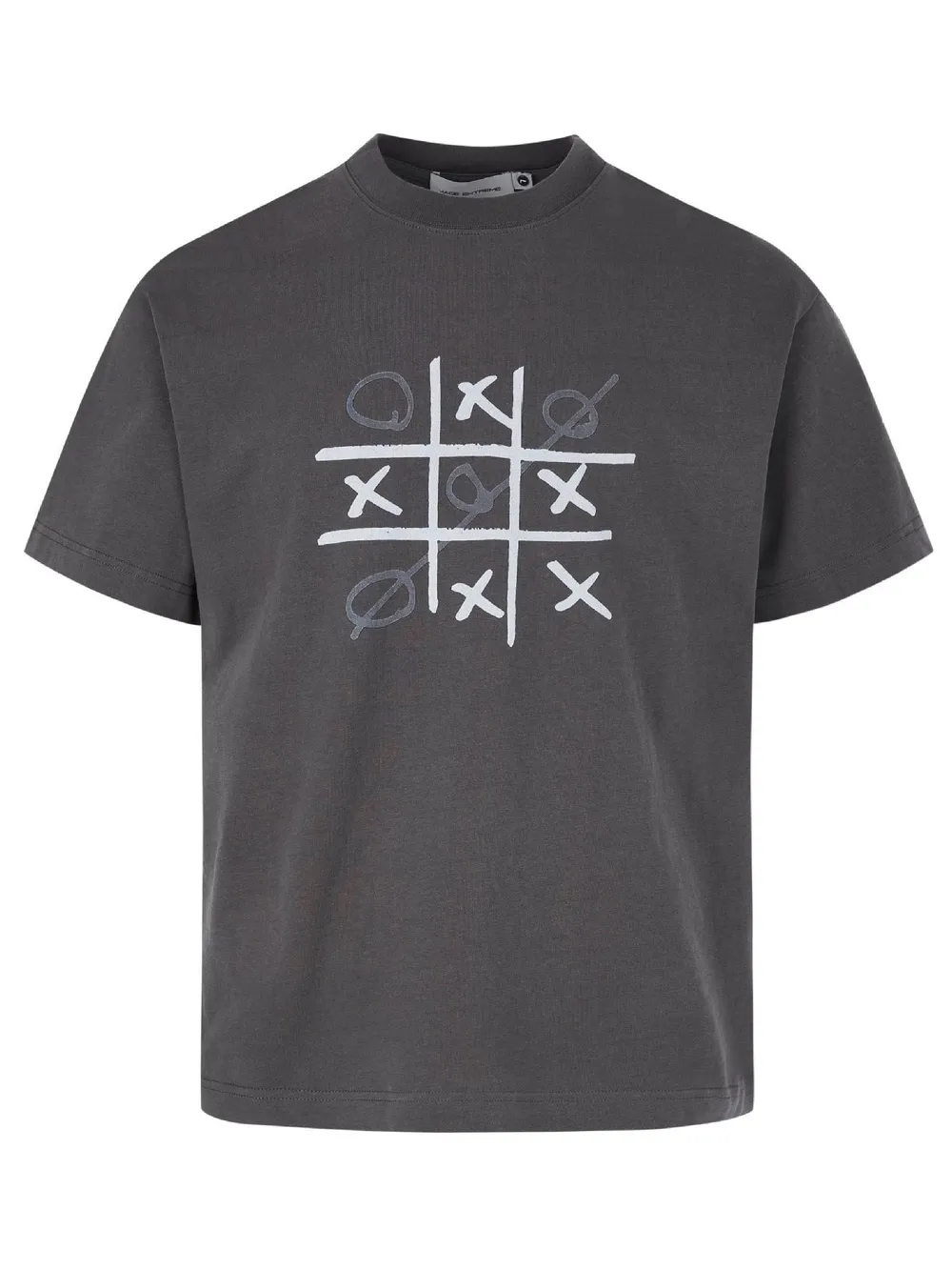 Men's Gaming Tic Tac Toe Graphic Round Neck T-Shirt, image 10
