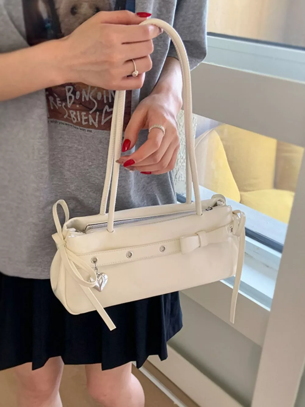 PU Leather Shoulder Bag, image 18