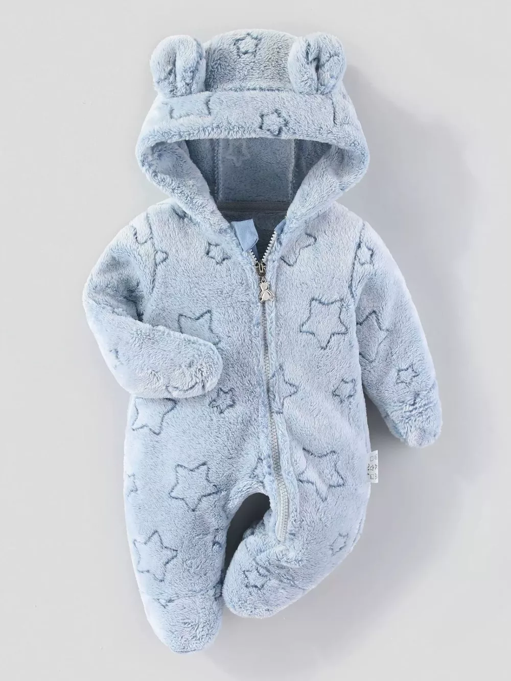 Children's Plush Hooded One-Piece, image 2