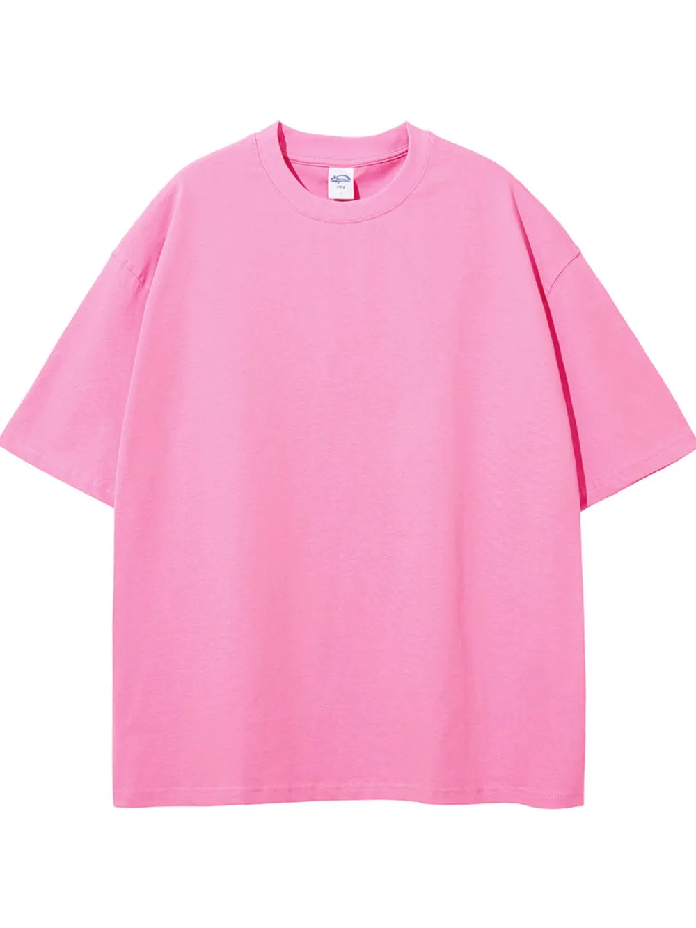 Men's Oversized Lightweight Round Neck T-Shirt, image 3