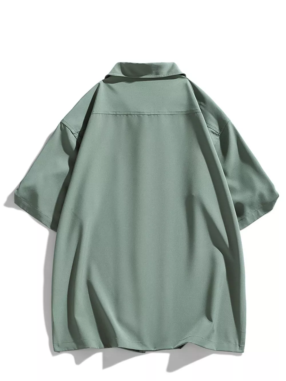 Men's Plus Size Casual Short-Sleeve Shirt, image 2