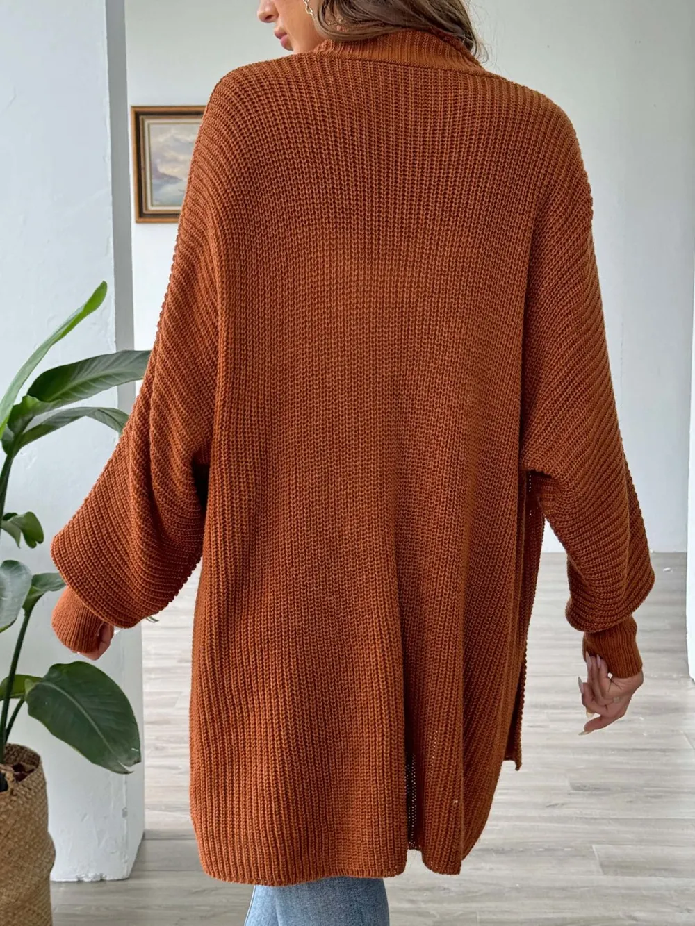 Open Front Long Sleeve Cardigan, image 14