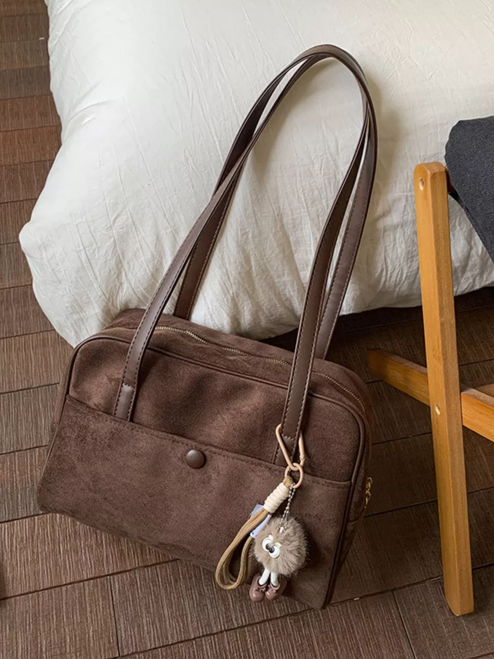 Vintage Handbag with Charm, image 16