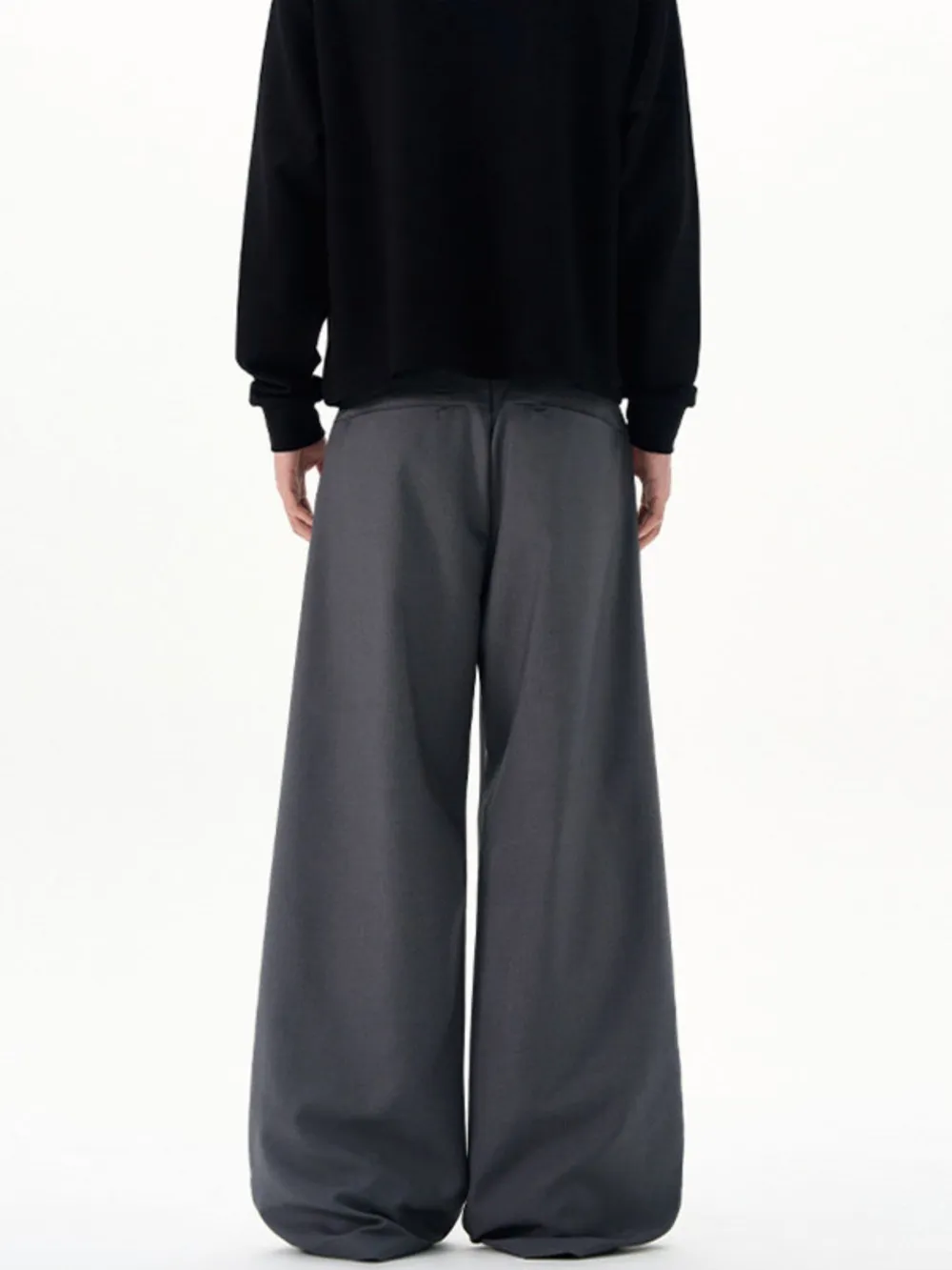 Men's Wide-Leg High-Waist Pants, image 5