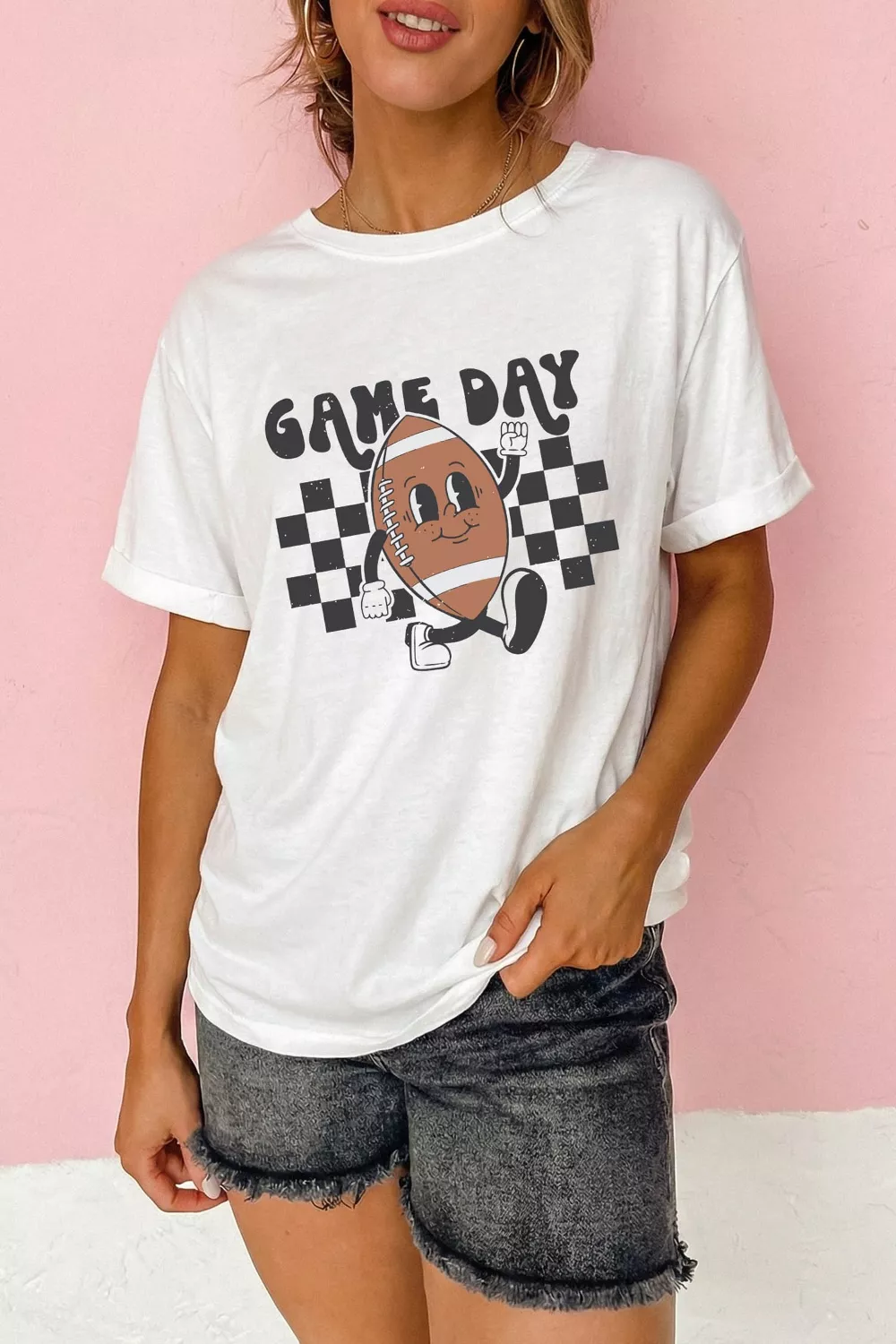 Game Day Football Graphic T-Shirt, image 3