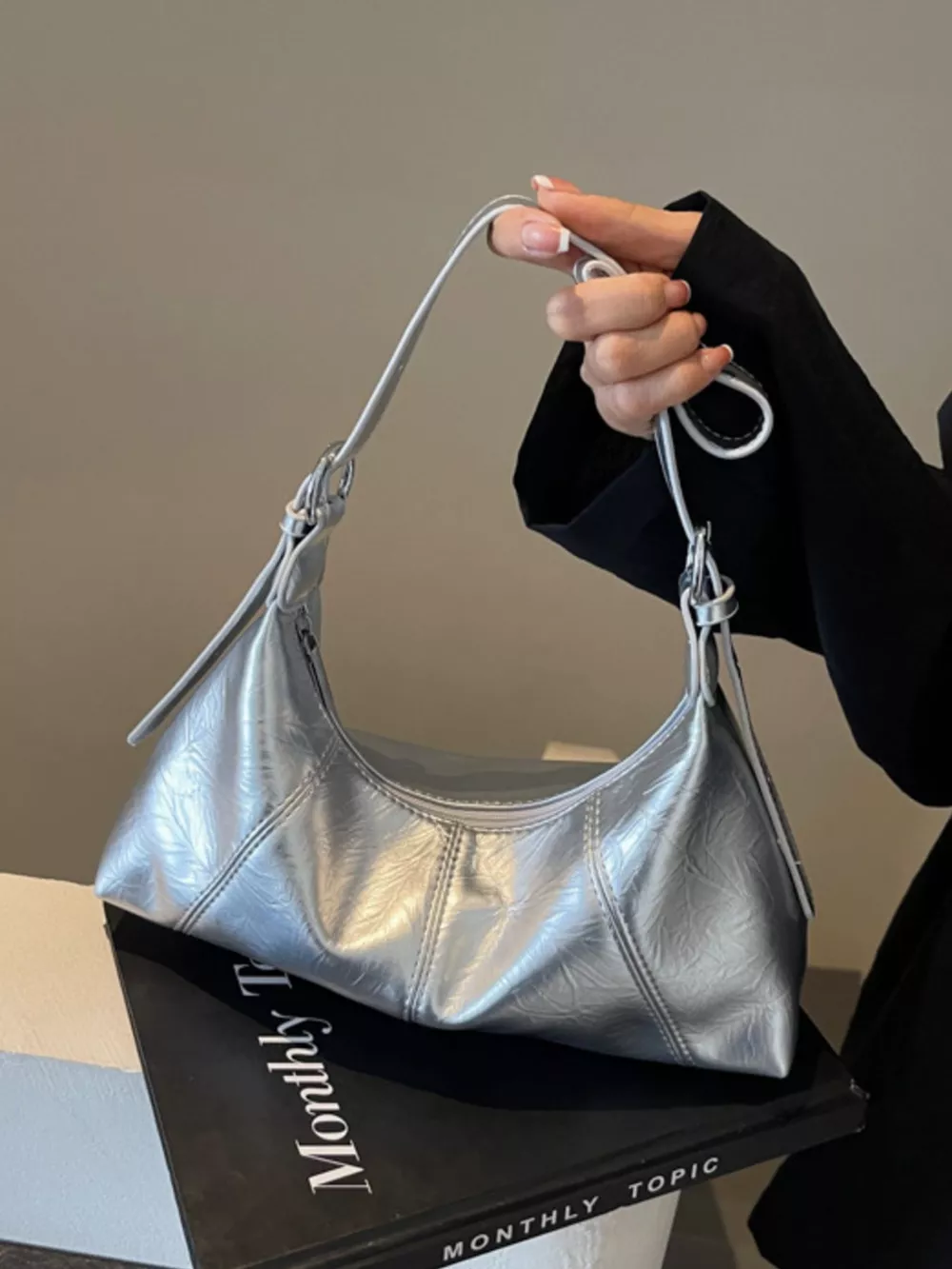 PU Leather Shoulder Bag, image 10