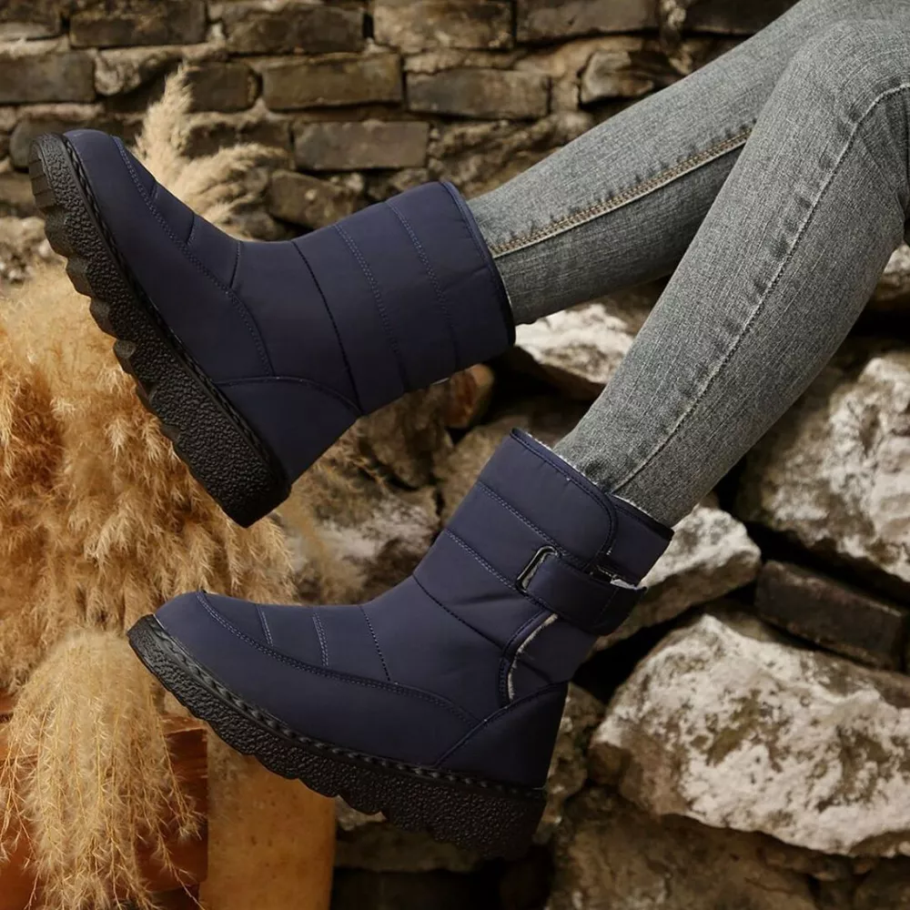Round Toe Platform Boots, image 5