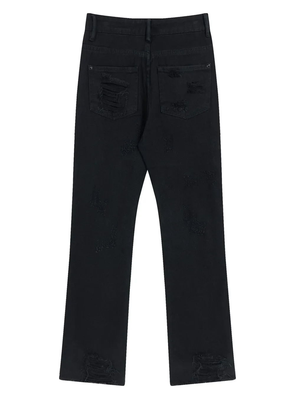 Men's Distressed Straight Leg Jeans, image 3