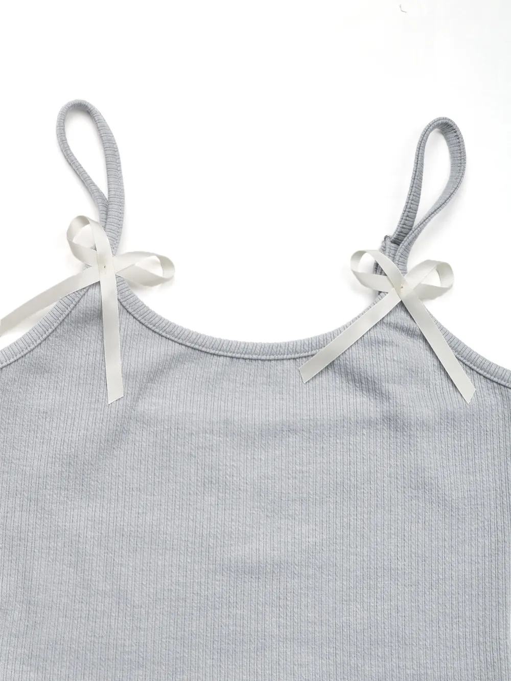 Asymmetrical Bow Cami and Skirt Set, image 8