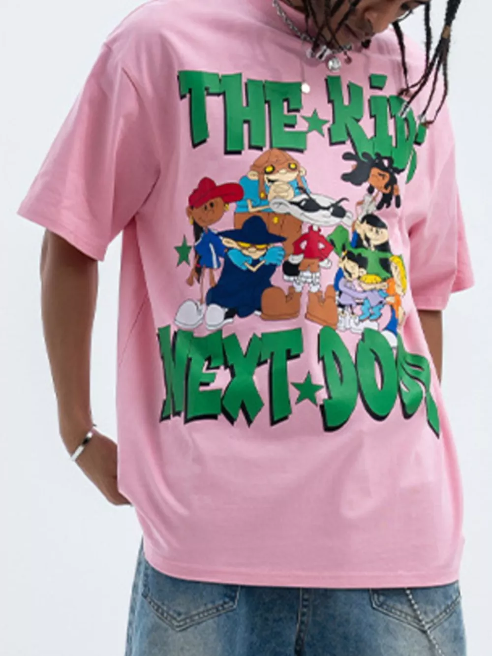 Men's Graphic Round Neck Half Sleeve T-Shirt, image 3