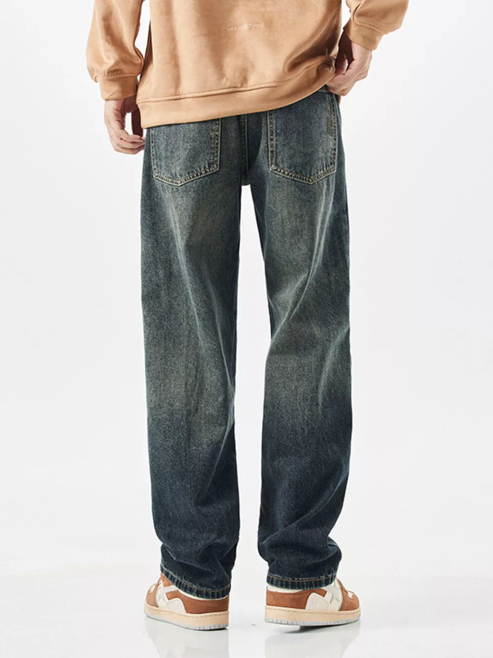 Men's Wide Leg Jeans, image 5