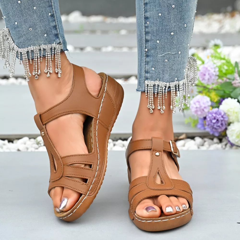 Open Toe Wedge Sandals, image 14