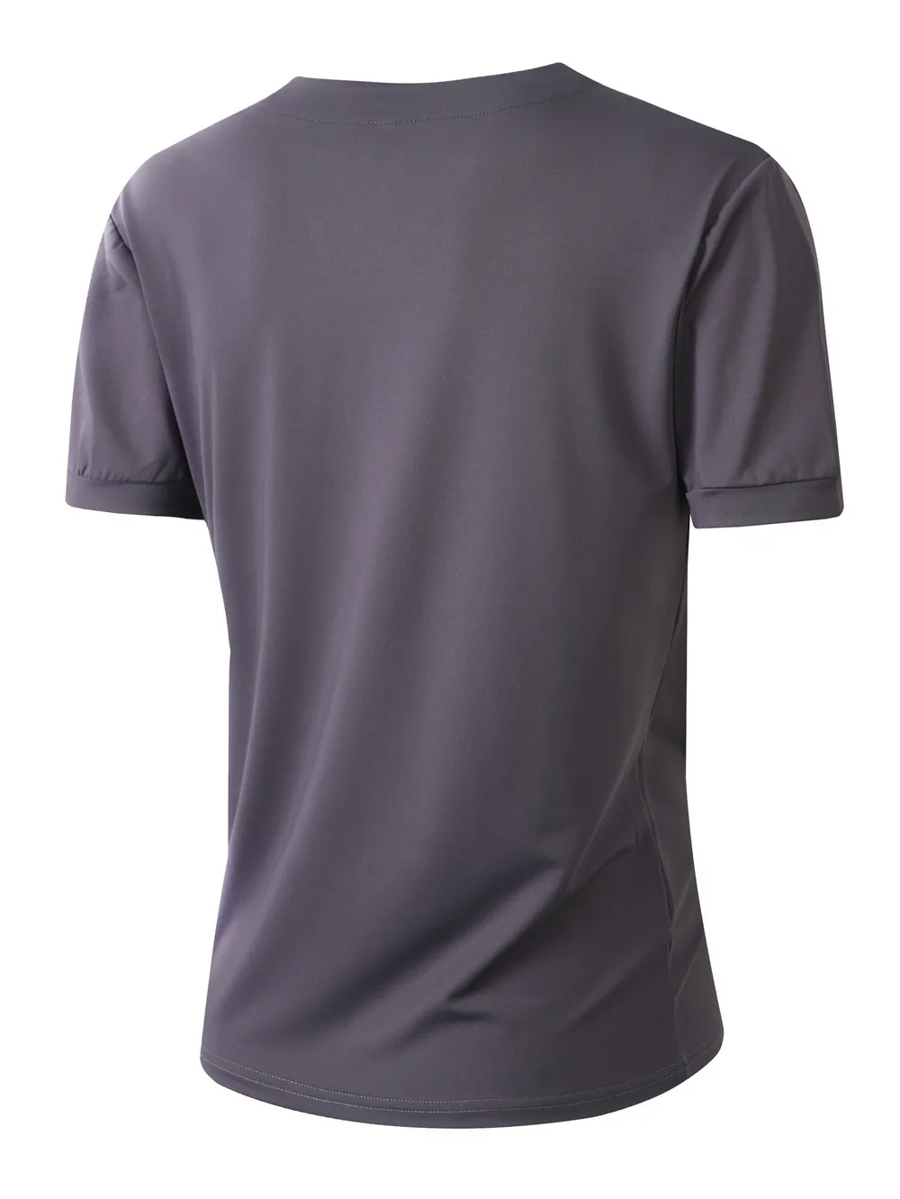 Men's Solid Color Short Sleeve T-Shirt, image 3