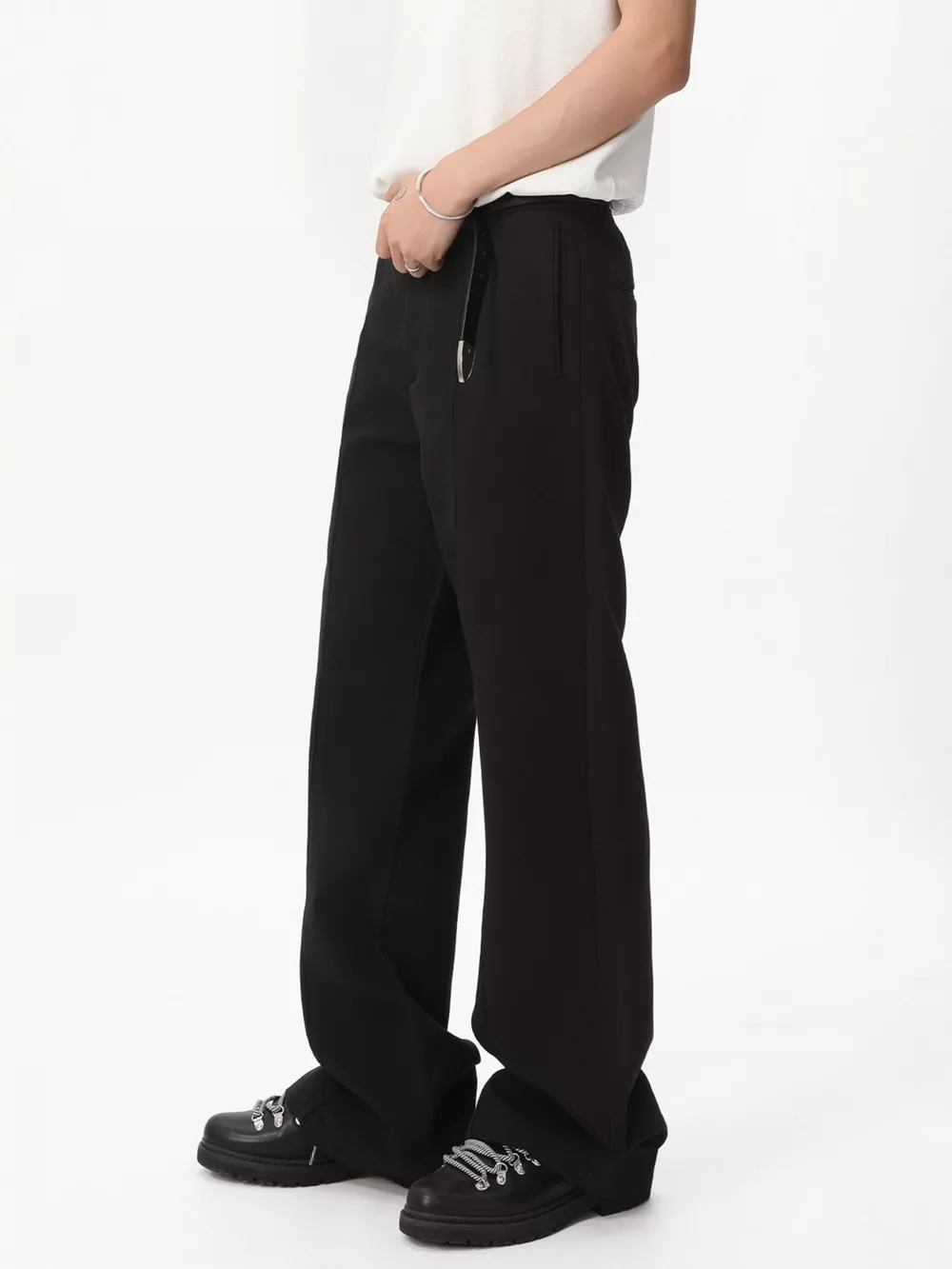 Men's Wide Leg Casual Pants, image 10