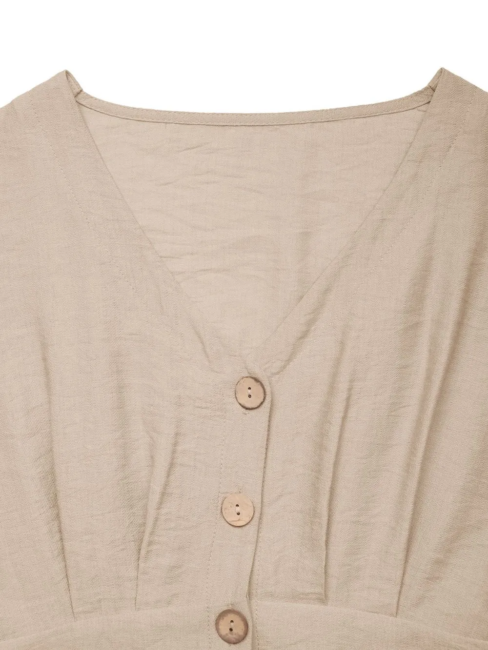 V-Neck Wide Leg Jumpsuit, image 6