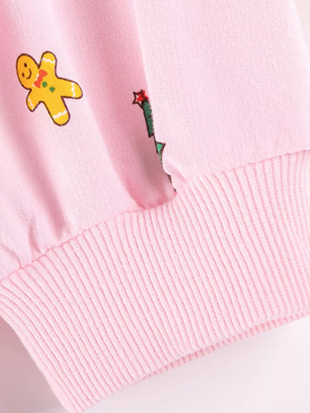Children's Christmas Snowman Sweatshirt and Leggings Two-Piece Set, image 4