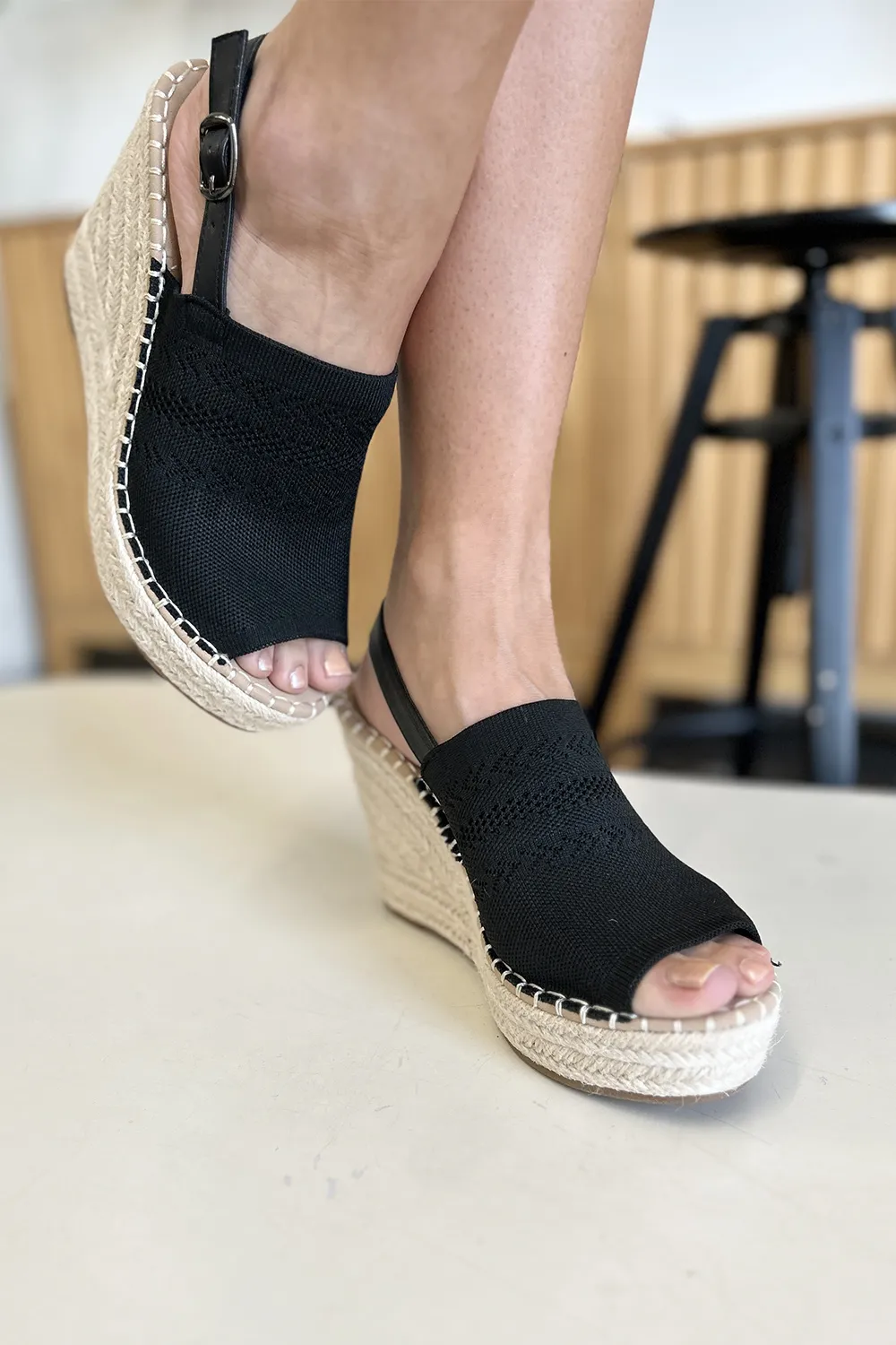 Peep Toe High Heel Sandals, image 5