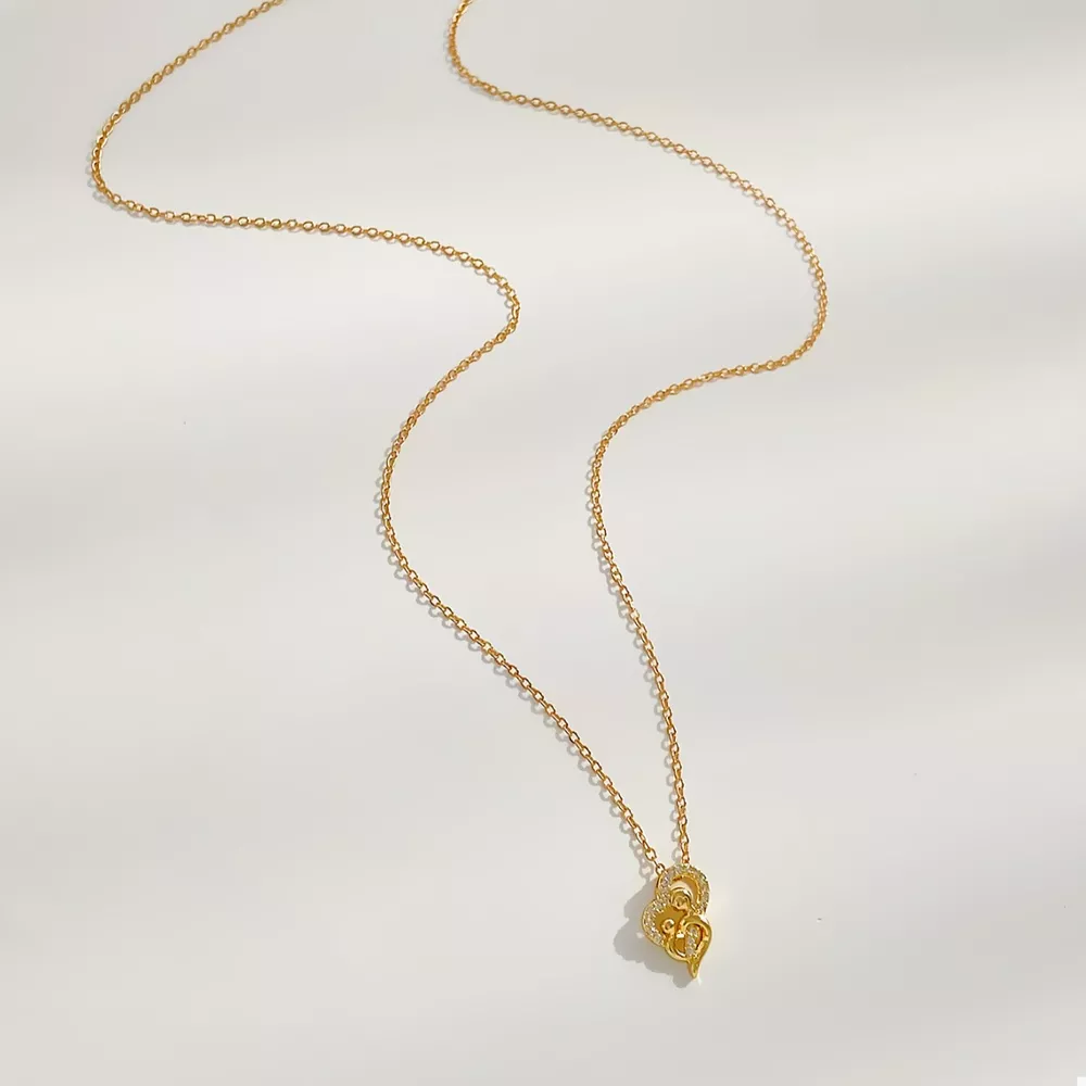 18K Gold-Plated Pendant Necklace, image 6