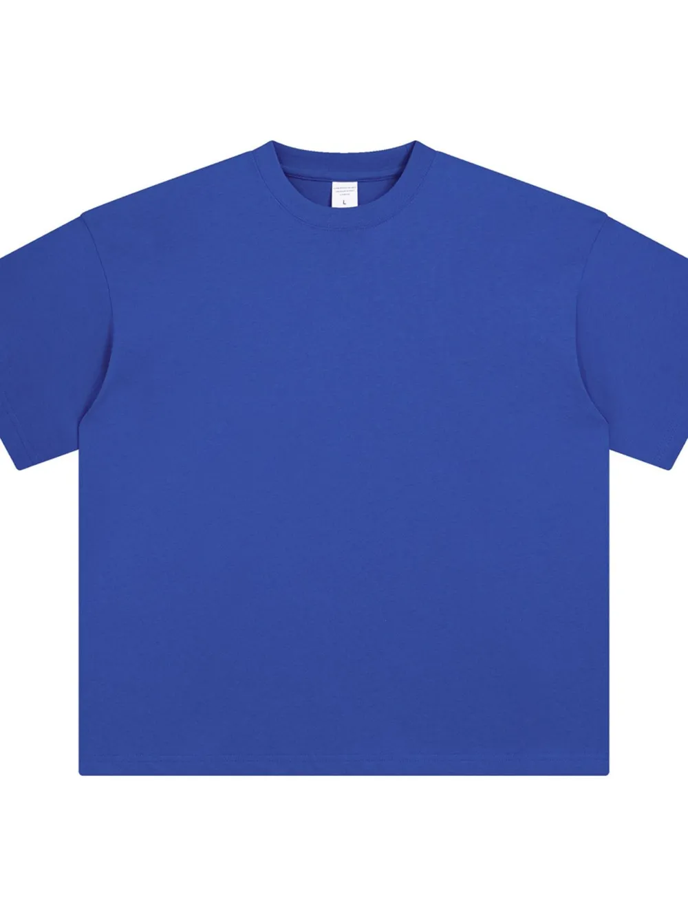 Men's Oversized Casual Round Neck T-Shirt, image 14