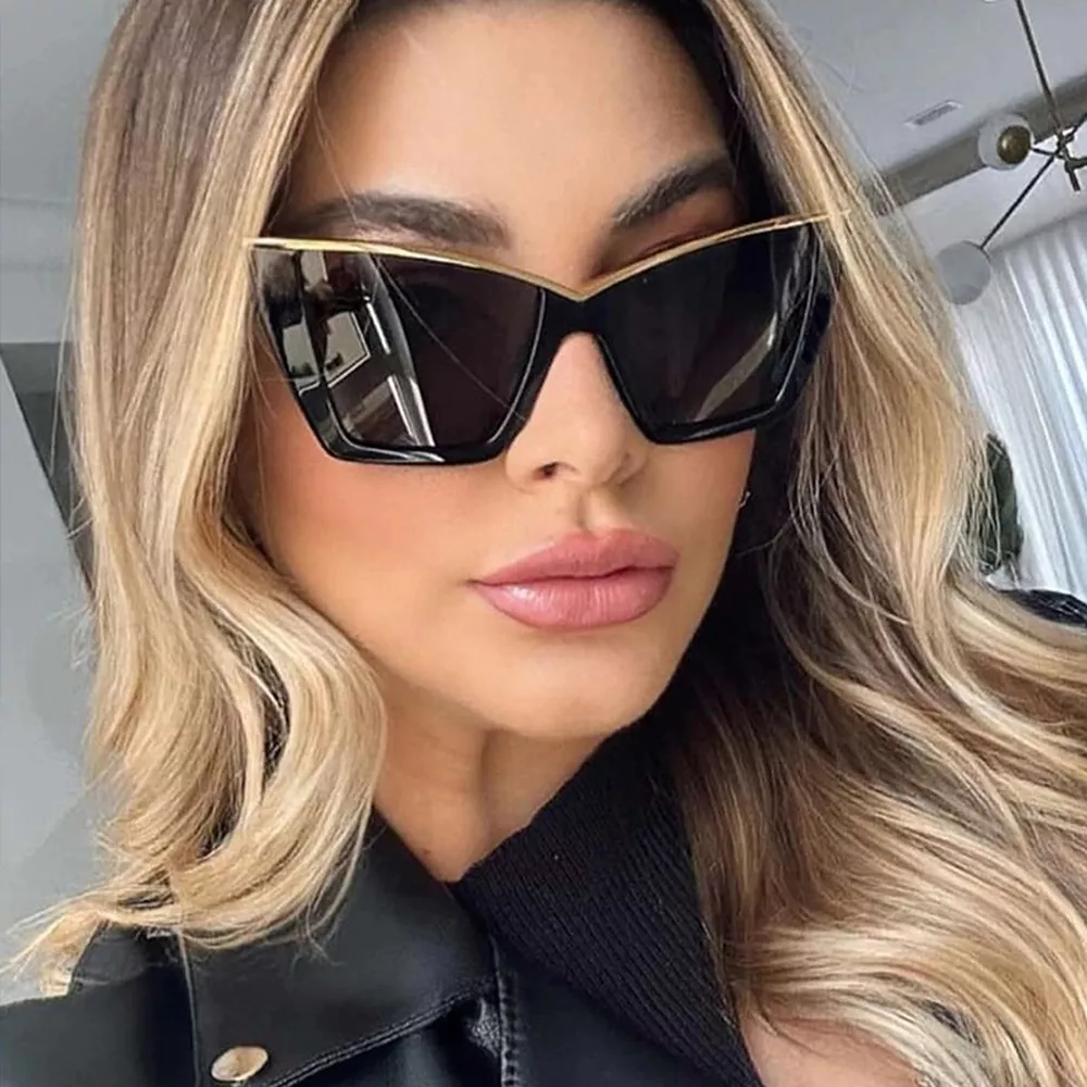 Oversized Cat-Eye Sunglasses, image 2