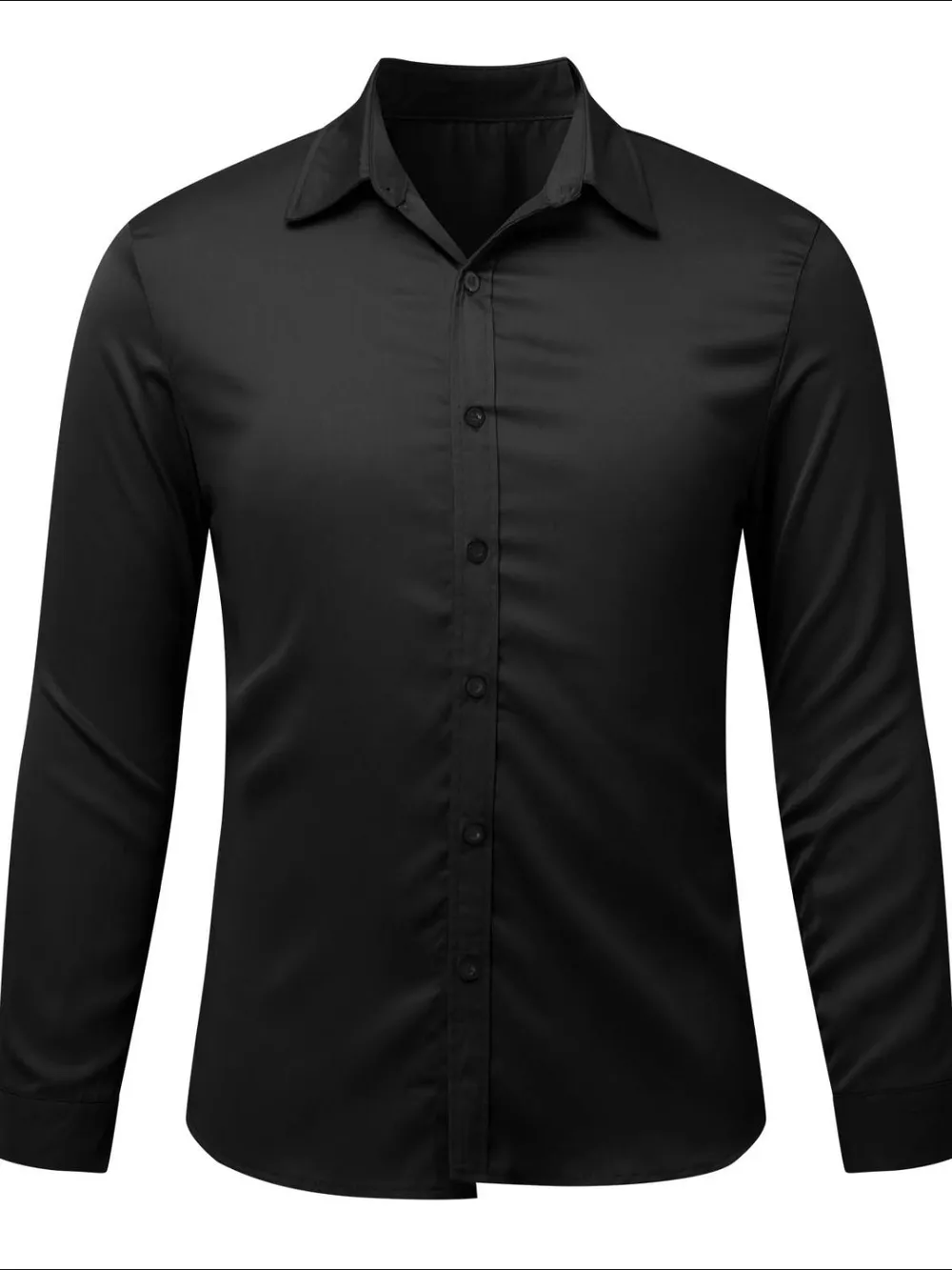 Men's Button Down Long Sleeve Shirt, image 4