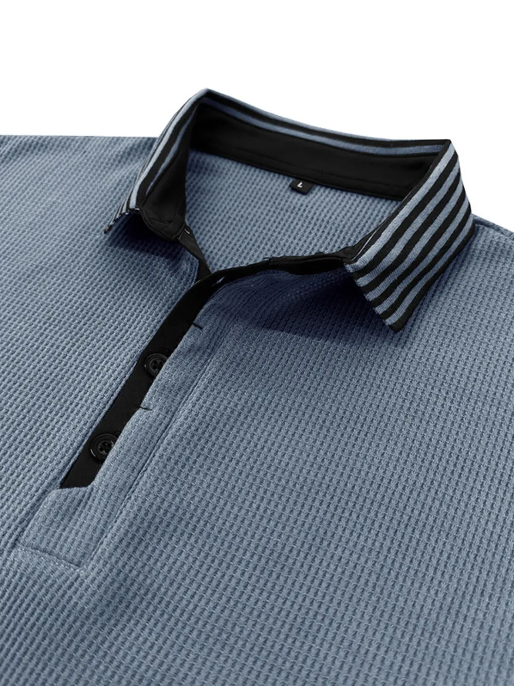 Men's Classic Textured Golf Polo Shirt, image 6