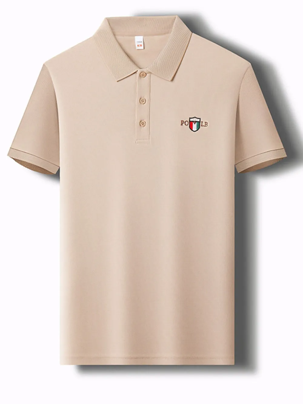 Men's Plus Size Classic Short Sleeve Polo Shirt, image 16