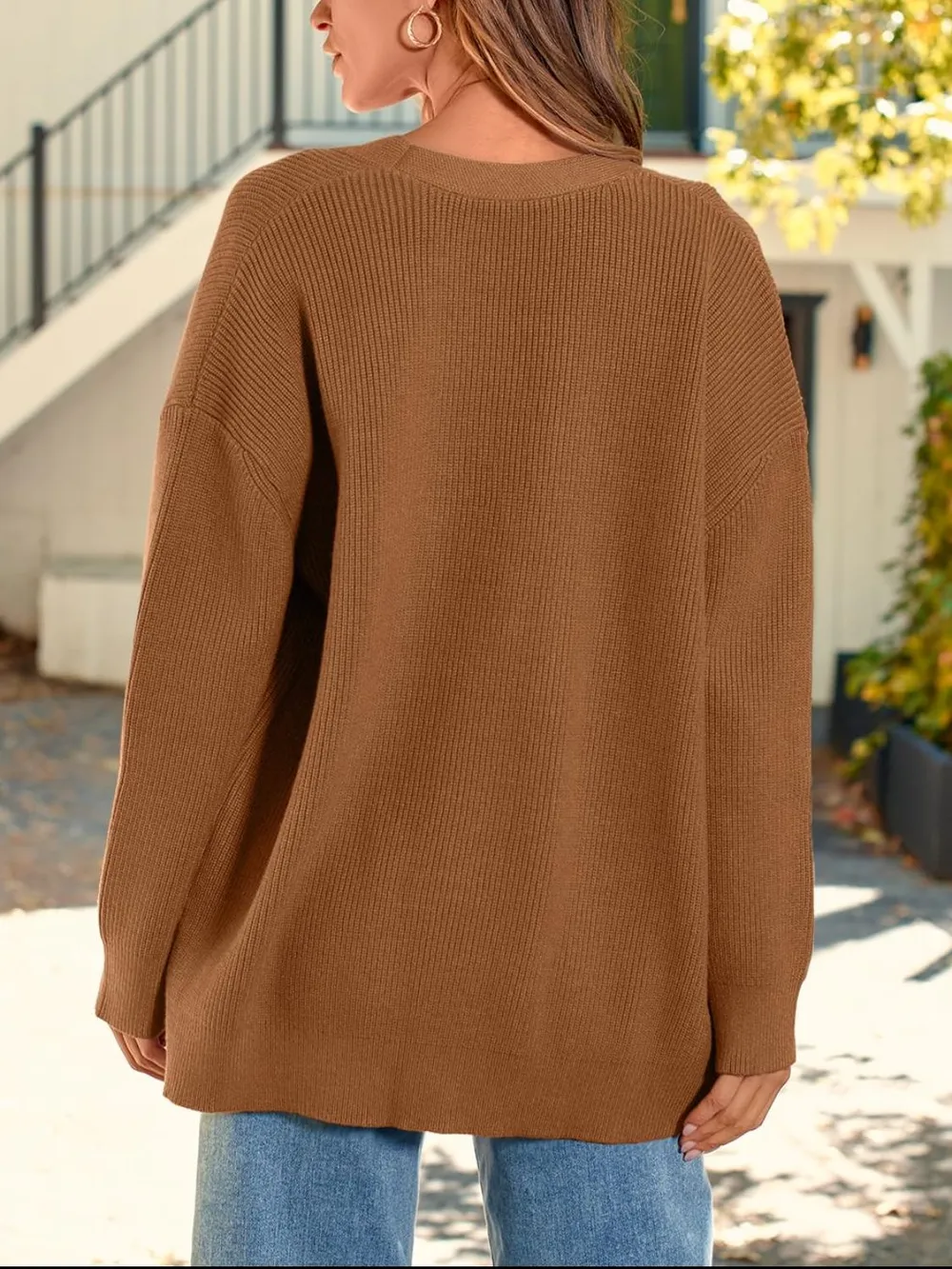 Button Down Long Sleeve Cardigan, image 8