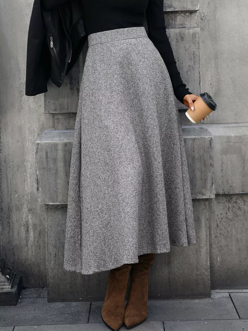 A-Line Midi Skirt, image 13