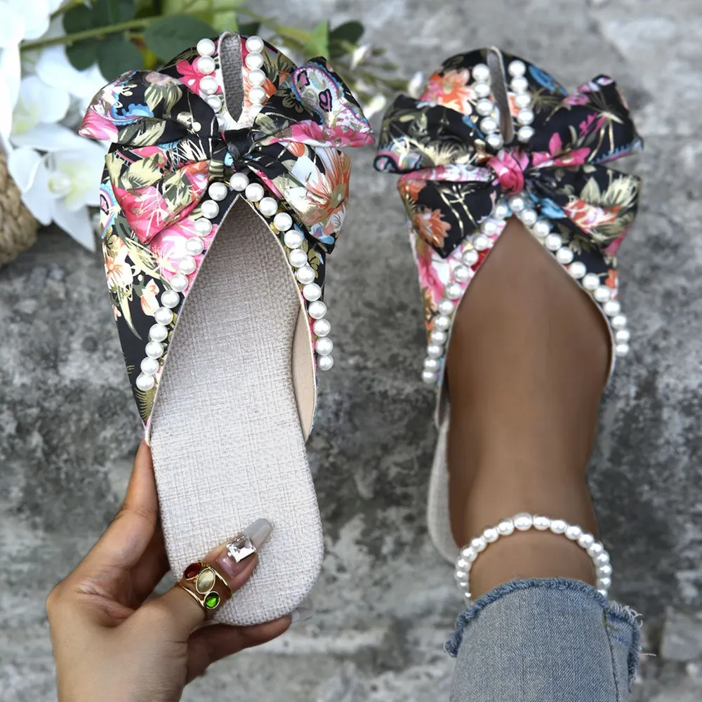 Round Toe Flats Sandals, image 3