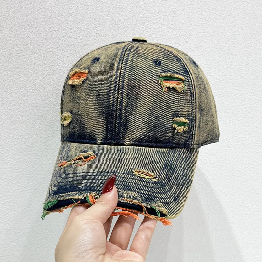 Distressed Adjustable Baseball Cap, image 7