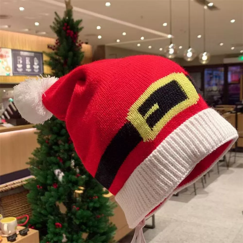 Christmas Knitted Beanie Hat, image 4