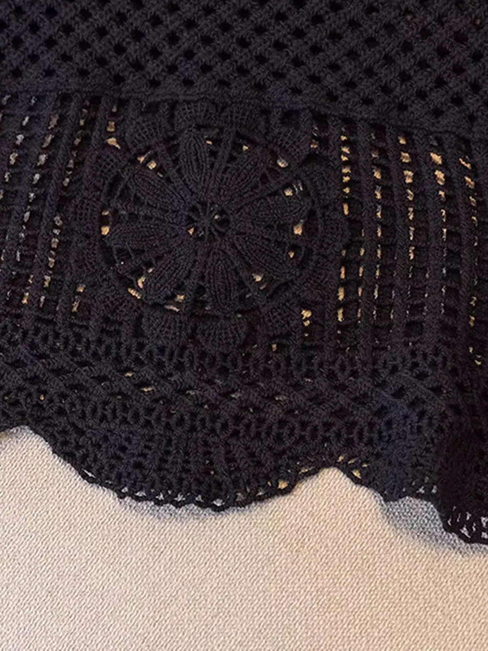 Openwork Scoop Neck Tank, image 15