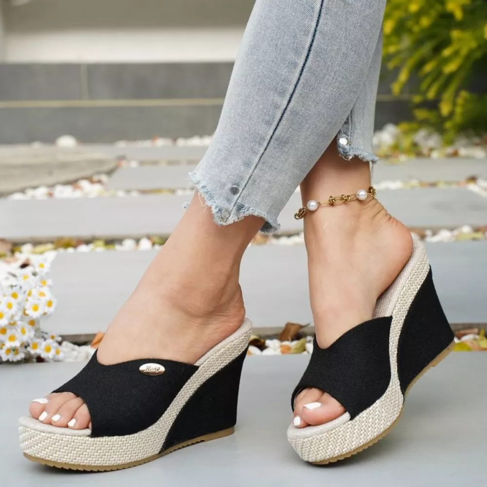 Open Toe Wedge Sandals, image 7