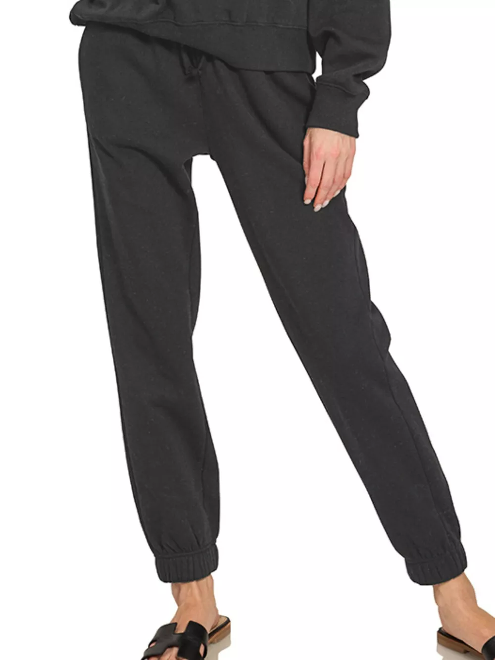 Fleece Long Sleeve Pullover & Jogger Set, image 3