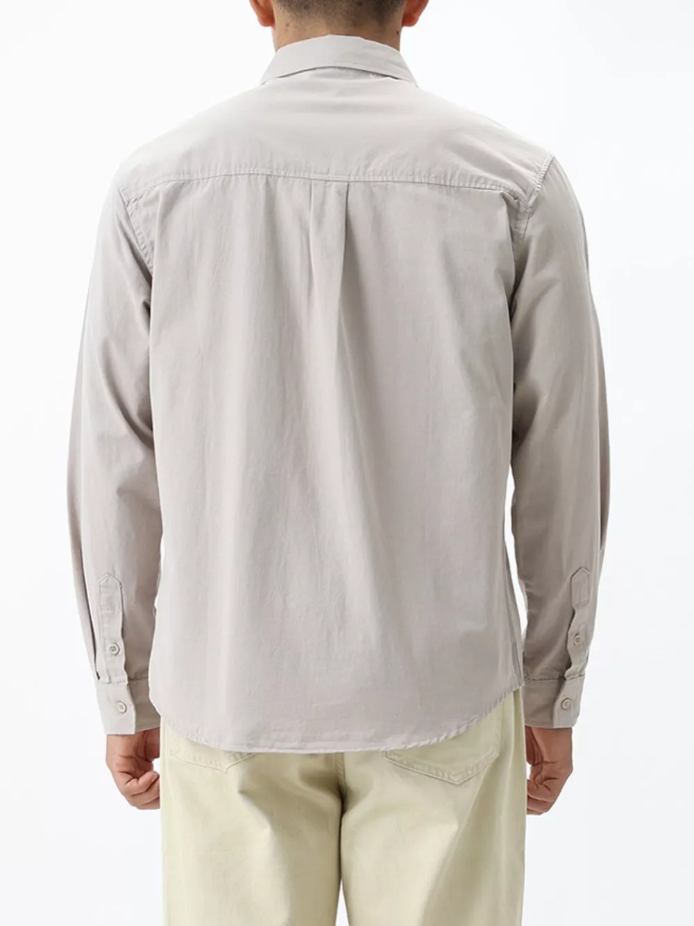 Men's Plus Size Button Down Long Sleeve Shirt, image 3