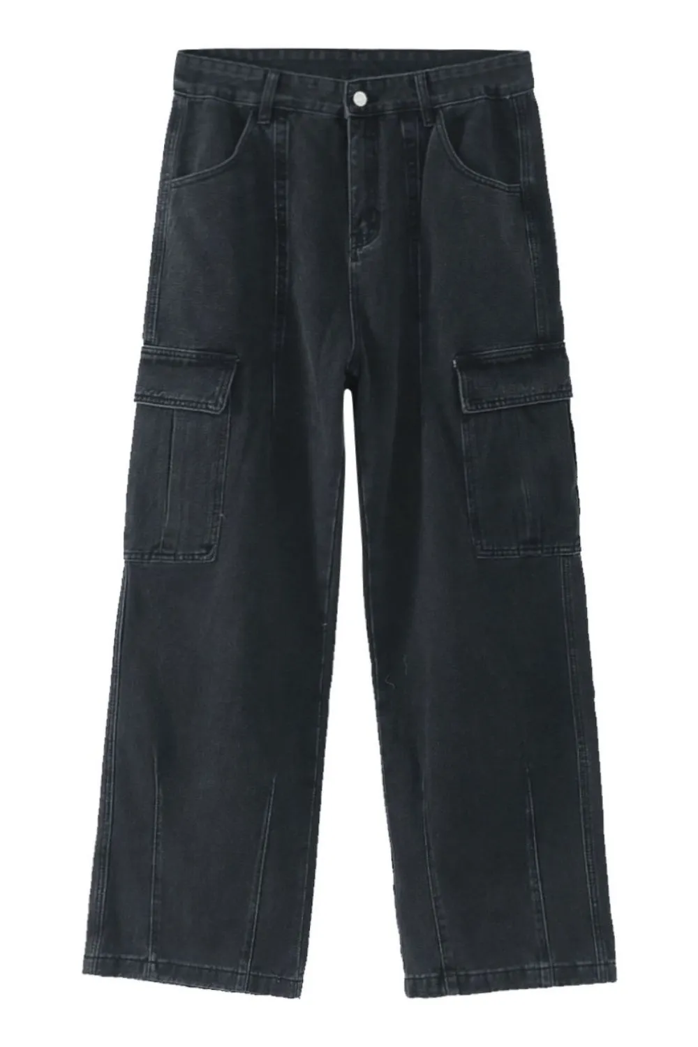 Men's Straight Cargo Jeans, image 7