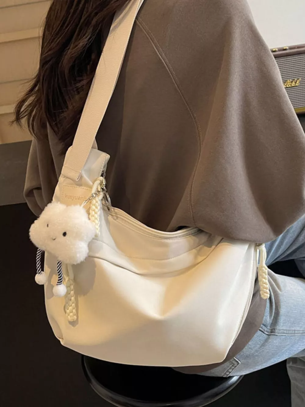 Lightweight Cloud Charm Crossbody Bag, image 2