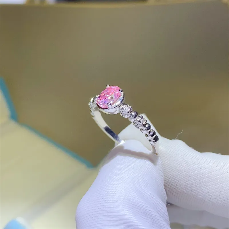 1 Carat Moissanite 925 Sterling Silver Ring, image 3