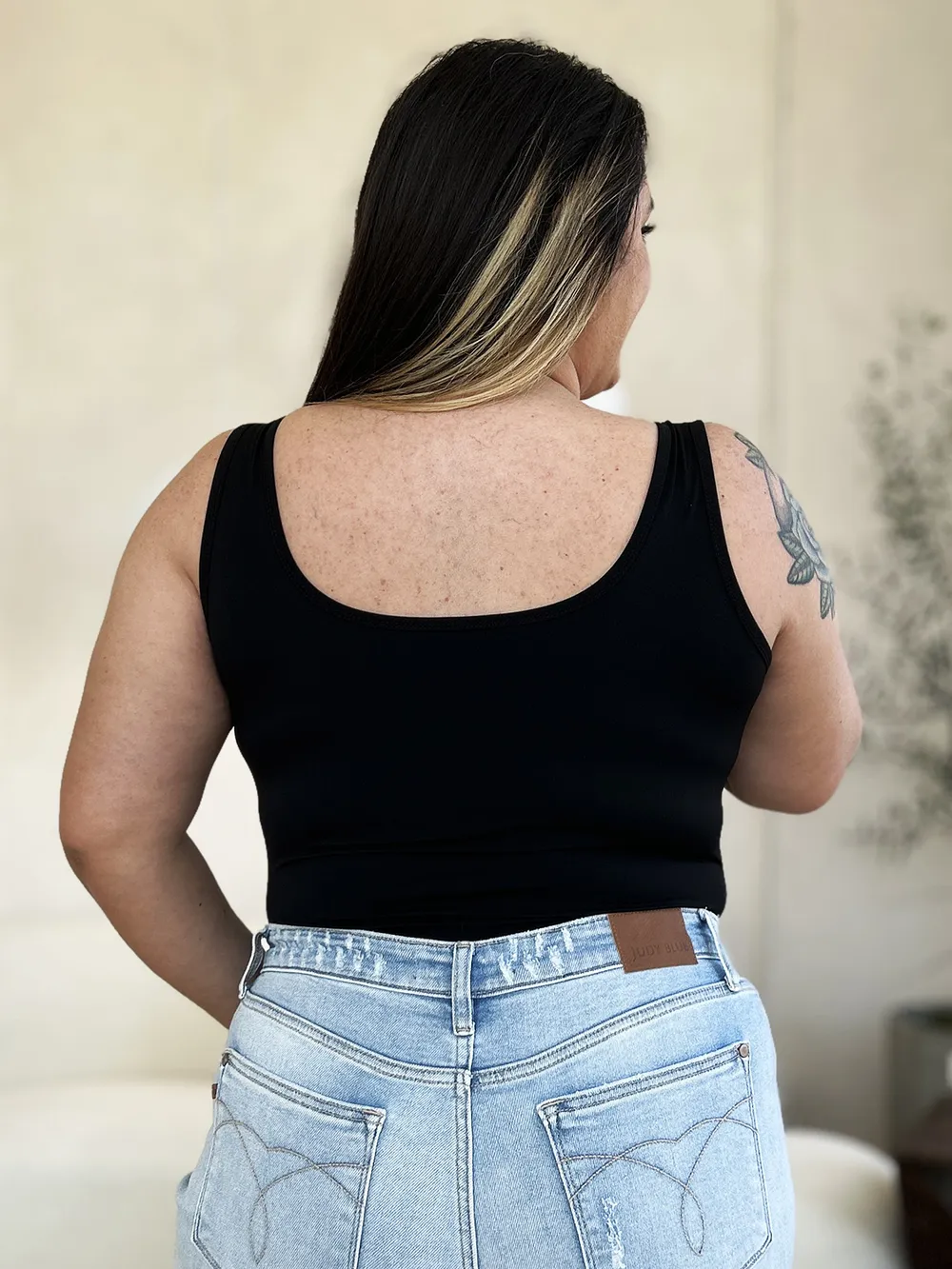 Full Size Square Neck Sleeveless Bodysuit, image 25