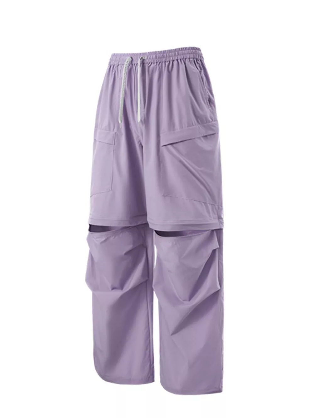 Men's Cargo Pants with Drawstring Waist, image 2