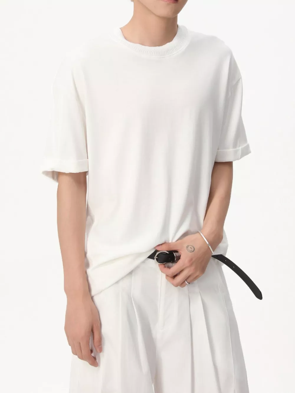 Men's Round Neck Short Sleeve T-Shirt