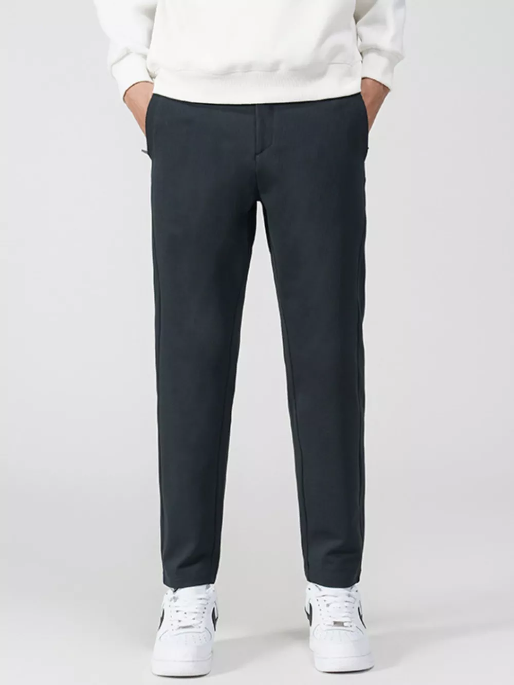 Men's Plus Size Slim-Fit Stretch Pants, image 6